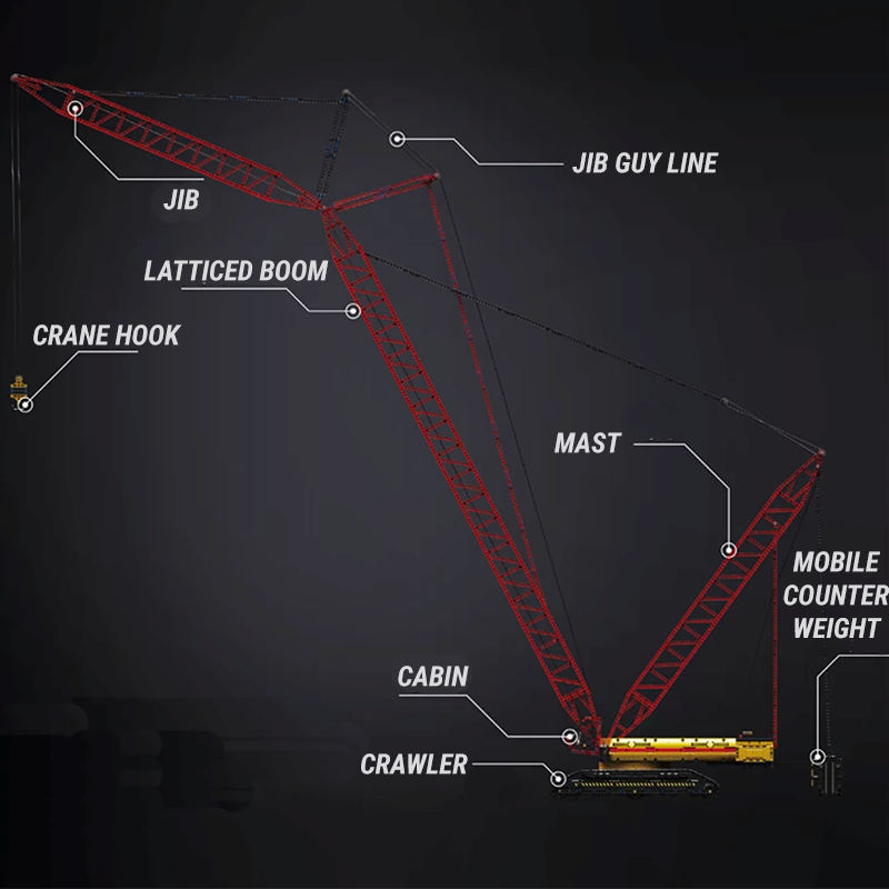 The 210cm Mega Dragline 4317pcs