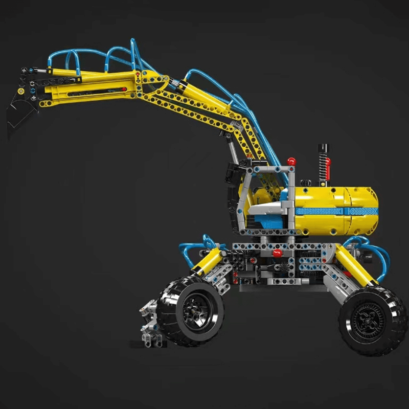 Pneumatic All-Terrain Excavator 1391pcs