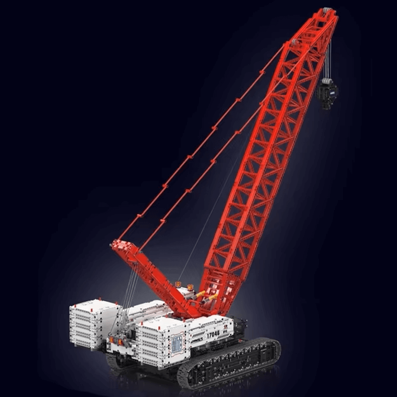 Remote Controlled Dragline Crawler Crane 4493pcs