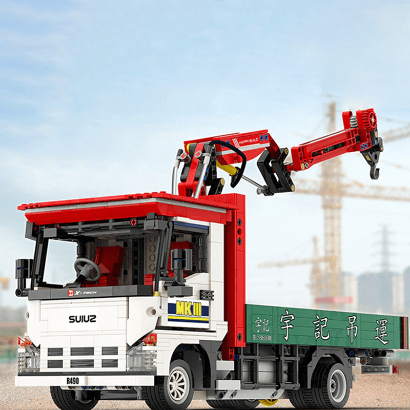 Remote Controlled Crane Truck 1476pcs