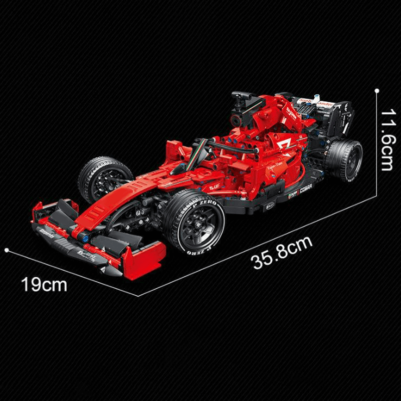 Single Seater Race Car 1391pcs