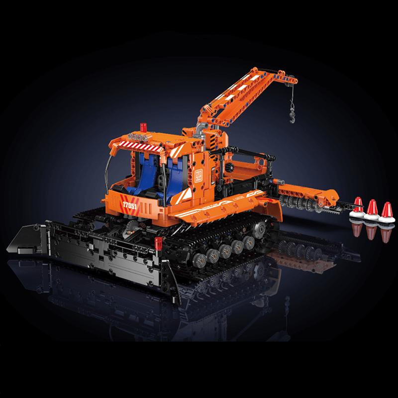 Remote Controlled Snow Plow 1240pcs