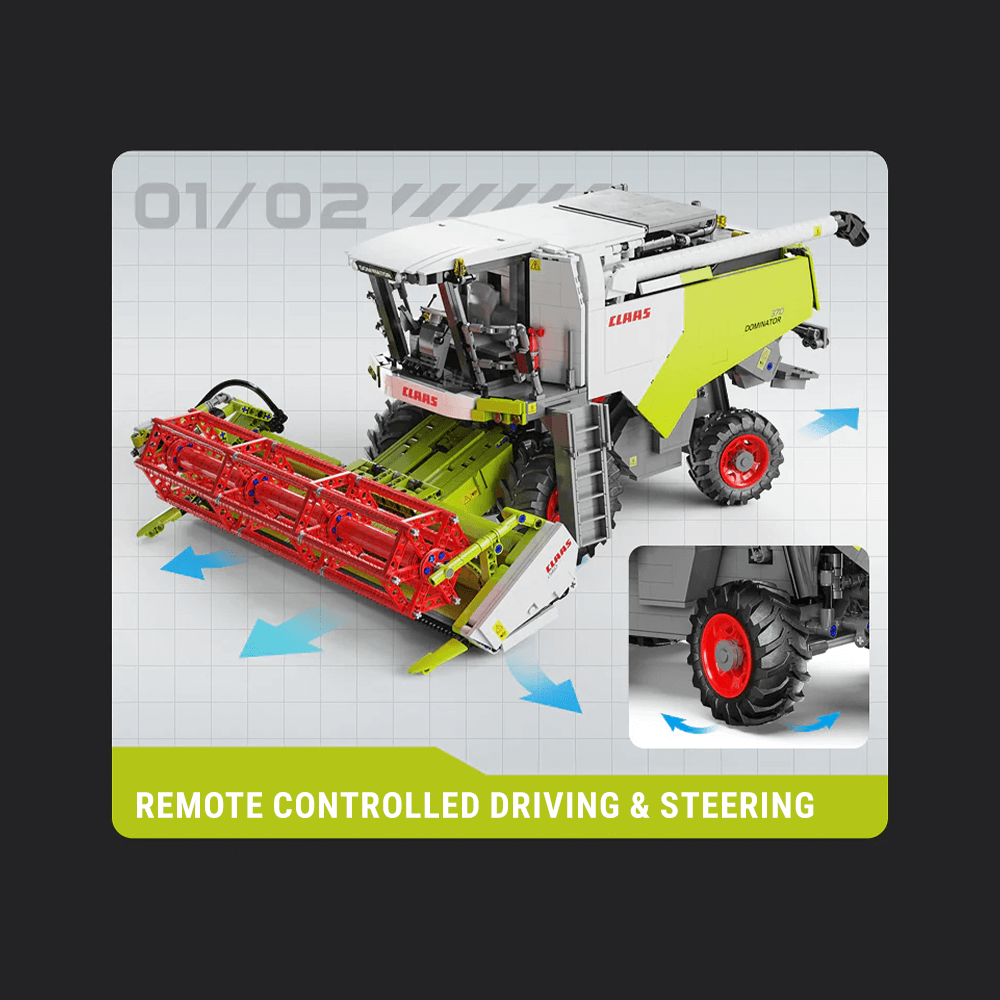 The Ultimate CLAAS Dominator 370 4566pcs