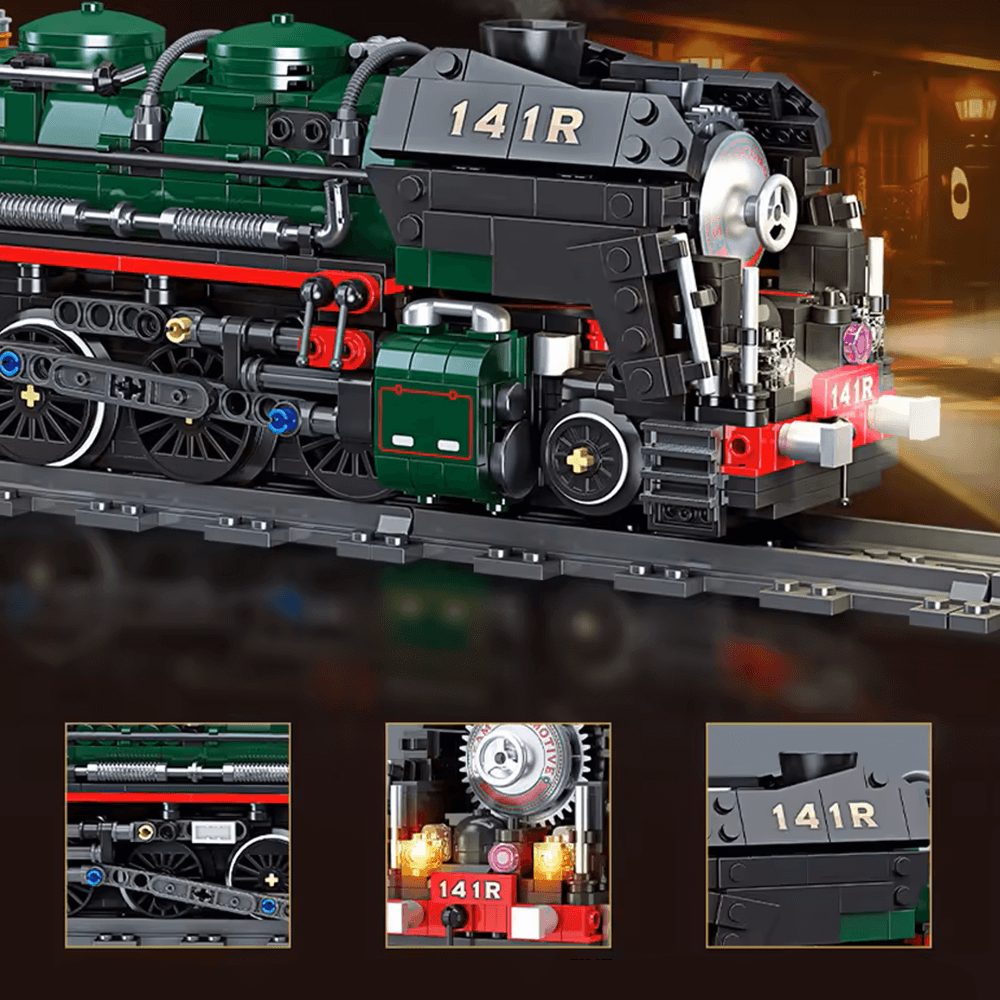 The 141 R French Steam Locomotive 1781pcs