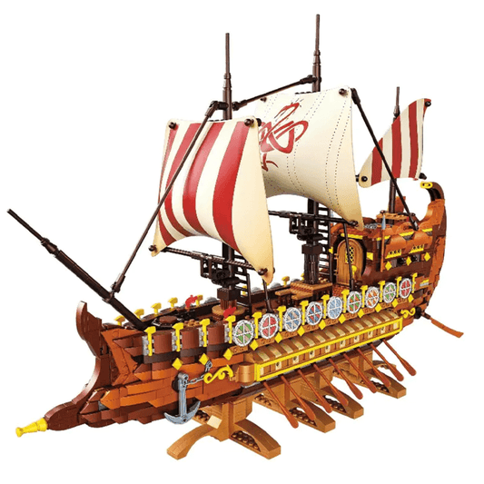 Ancient Viking Warship 2072pcs