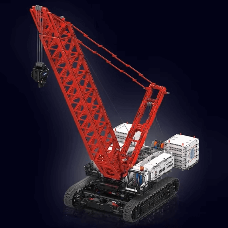 Remote Controlled Dragline Crawler Crane 4493pcs