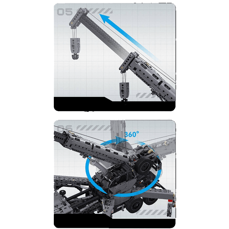 Armoured Military Crane 2685pcs