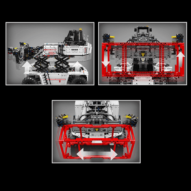 The Ultimate Container Forklift 4877pcs