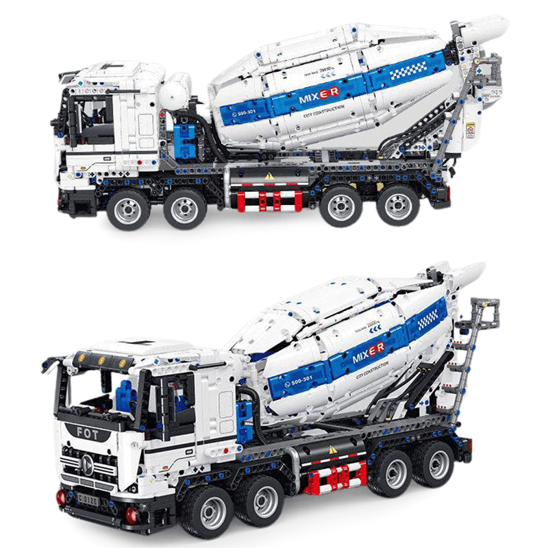 Remote Controlled Cement Truck 2431pcs