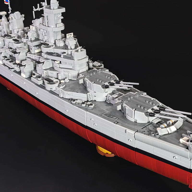 USS Iowa BB-61 Battleships 8042pcs