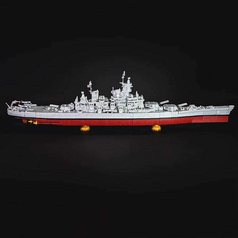 USS Iowa BB-61 Battleships 8042pcs