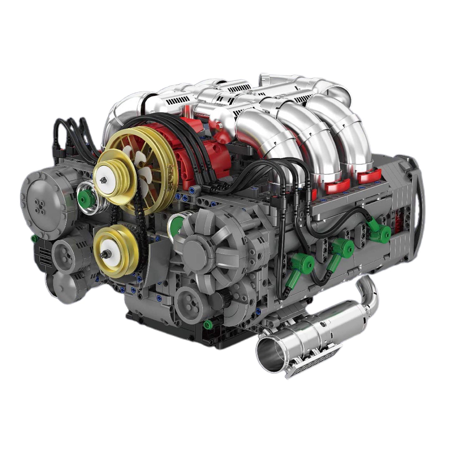 Motorised Flat 6 Engine 2374pcs