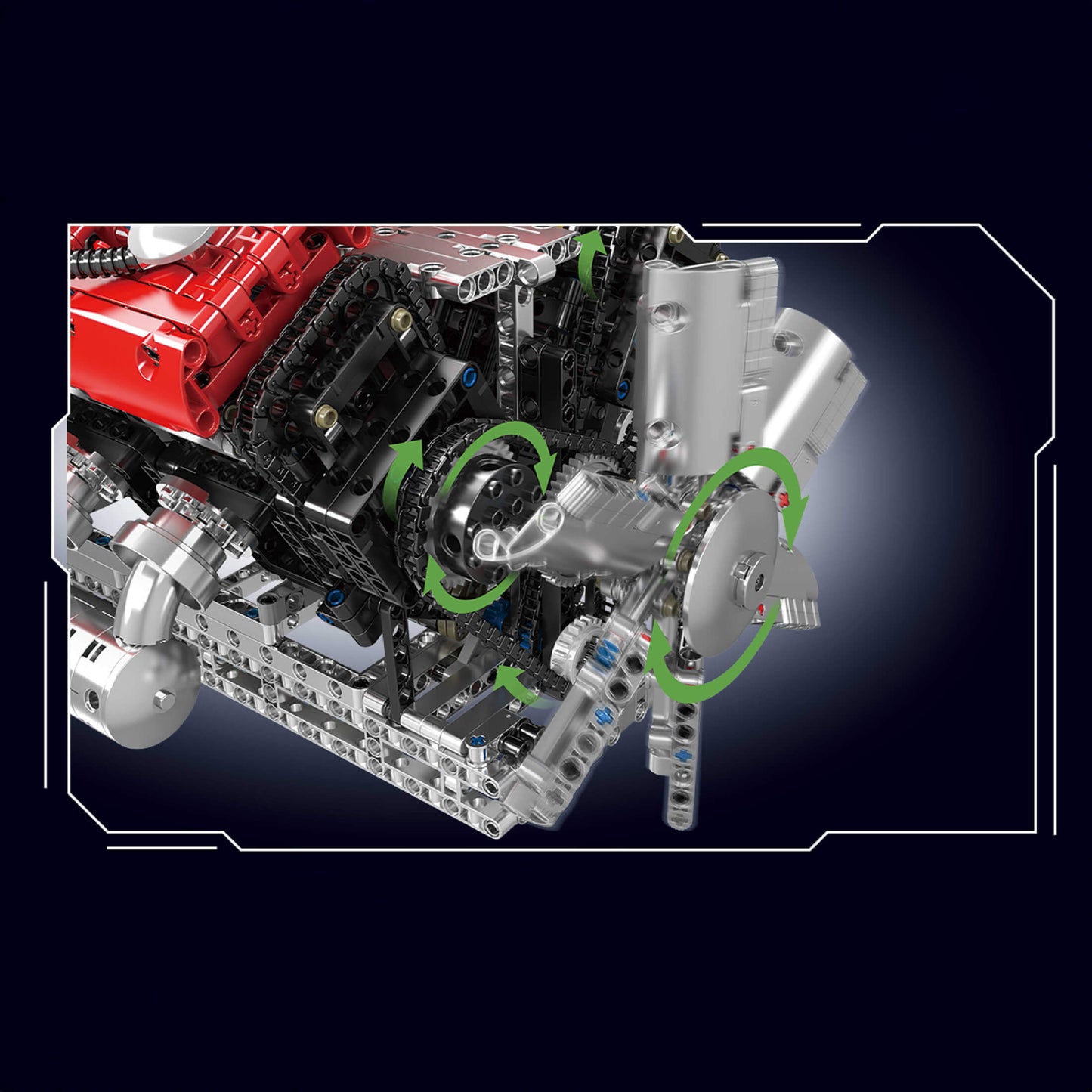 The Ultimate V12 Engine & Gearbox 3471pcs