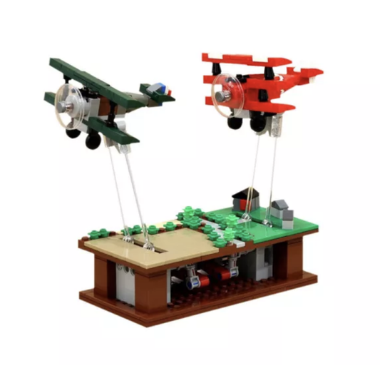 Pursuit of Flight Kinetic Sculpture 367pcs