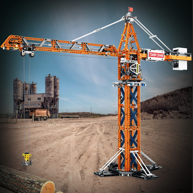 Remote Controlled Tower Crane 1287pcs