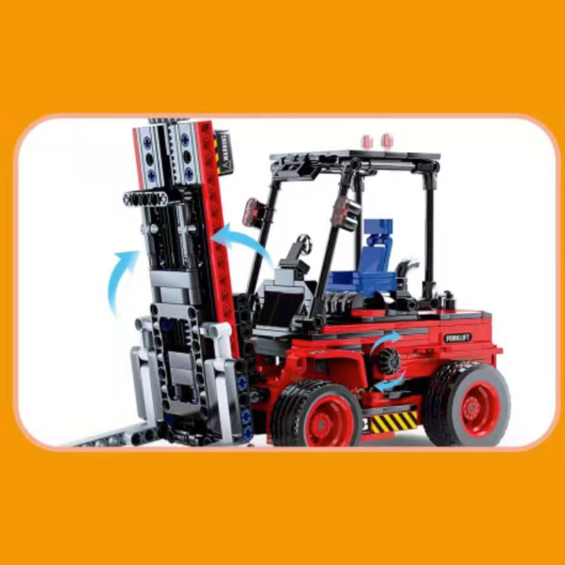 Remote Controlled Forklift 605pcs