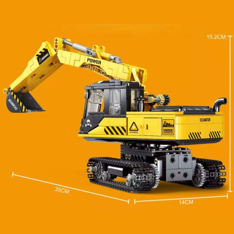 Remote Controlled Excavator 723pcs