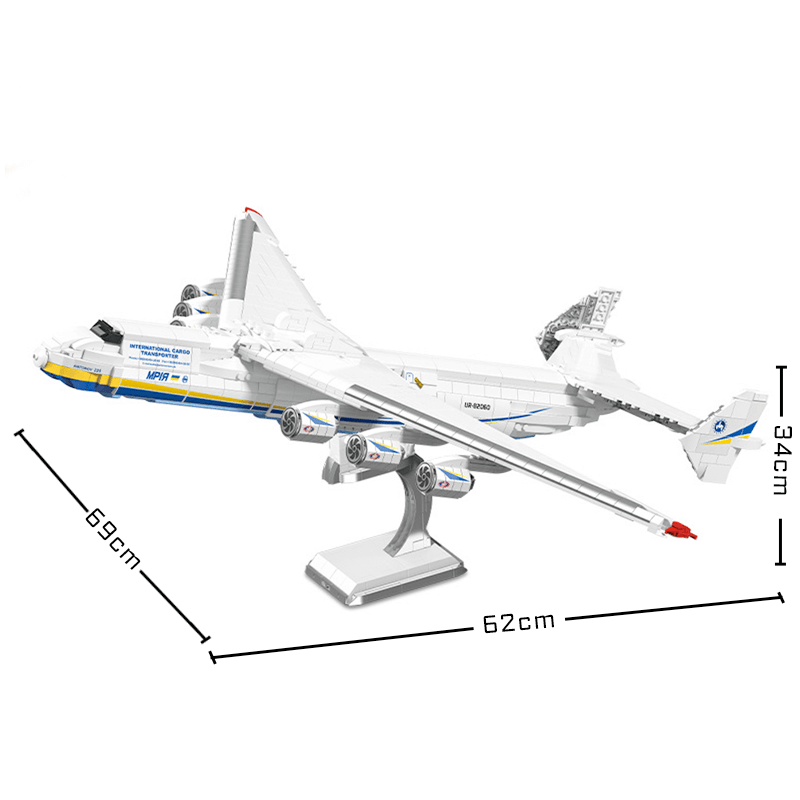 The Antonov AN-225 1727pcs