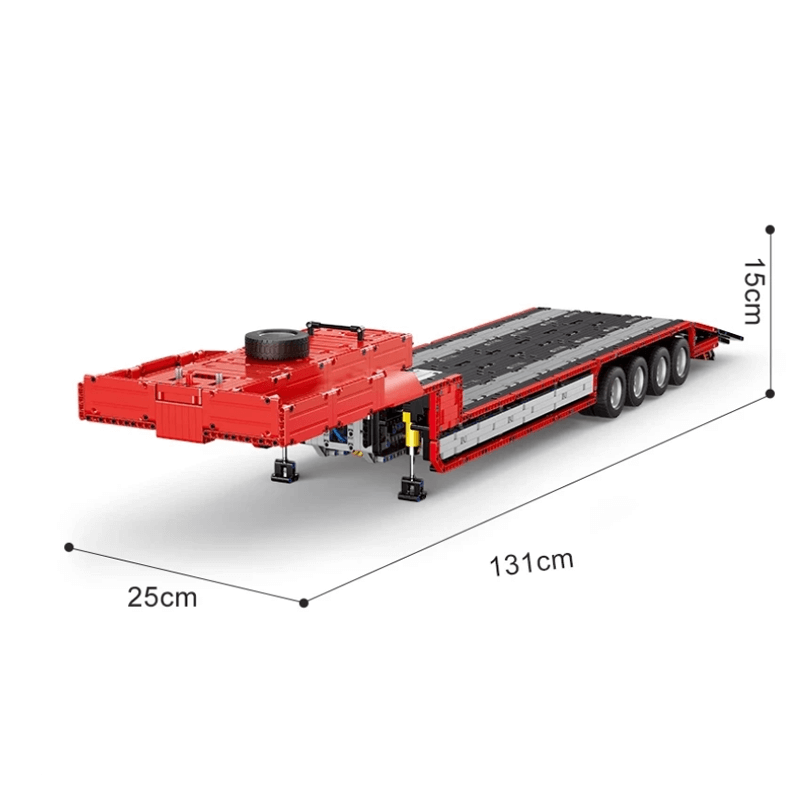 Remote Controlled Truck with Trailer 8193pcs