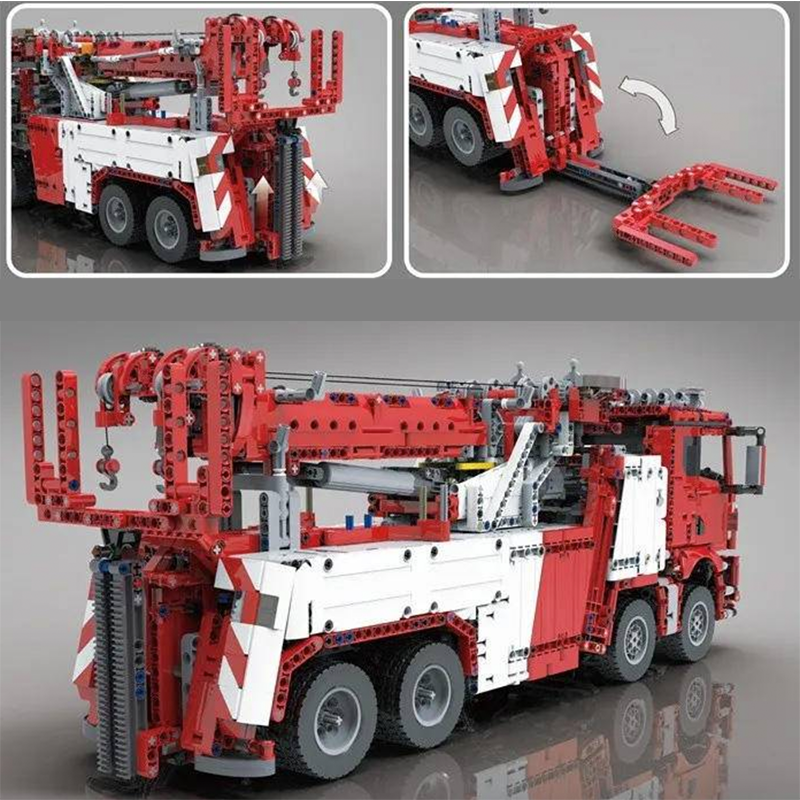 Remote Controlled Fire & Rescue Truck 4419pcs