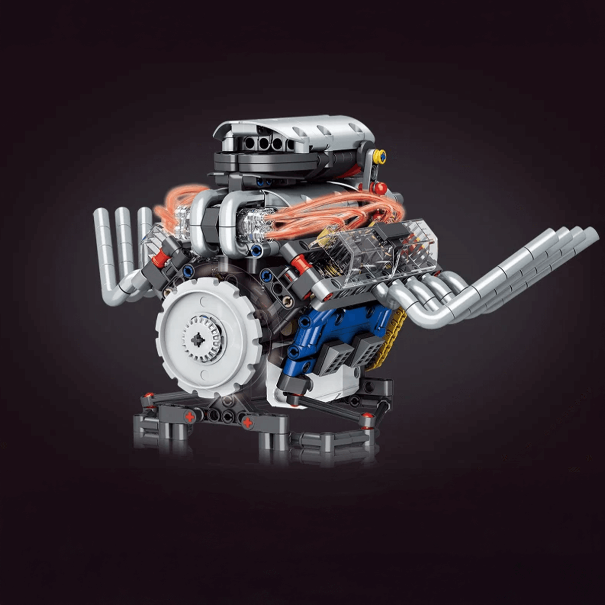 Motorised Hot Rod V8 664pcs