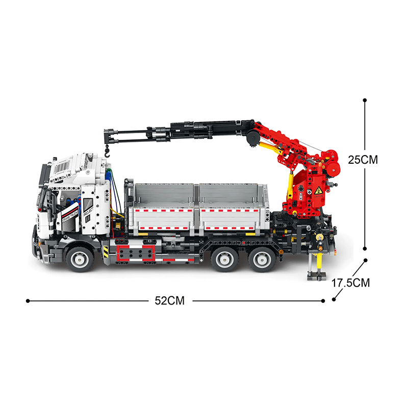 Remote Controlled Crane Truck 2327pcs