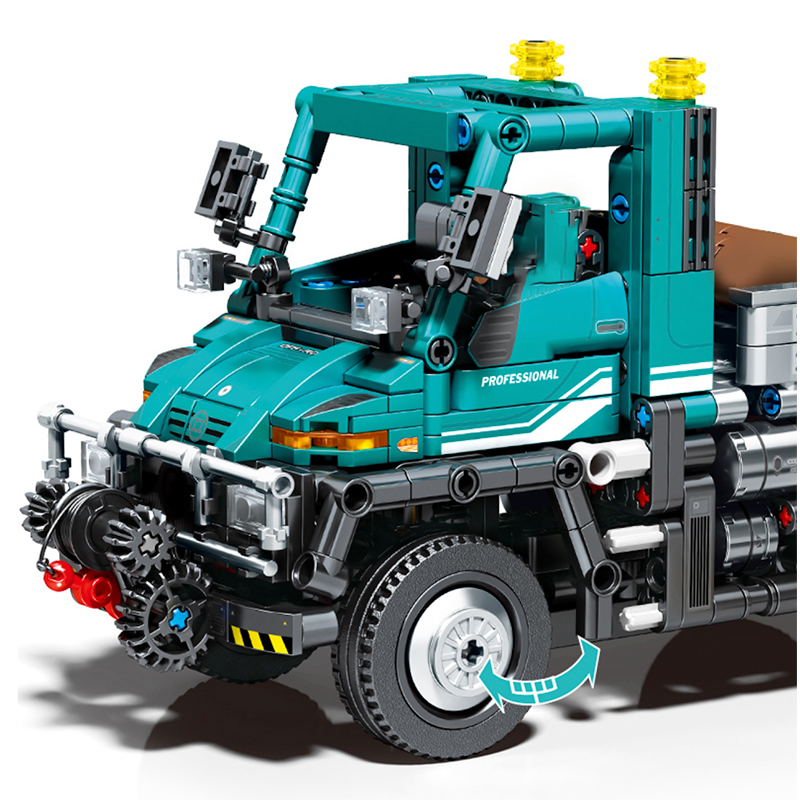 Remote Controlled Logging Unimog 909pcs