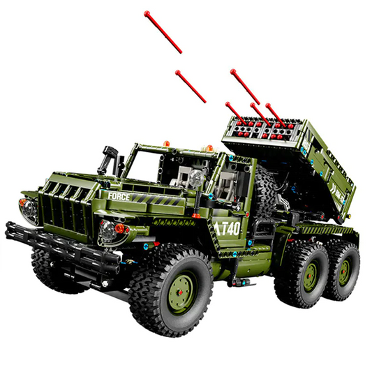 Remote Controlled Katyusha Rocket Launcher 2267pcs