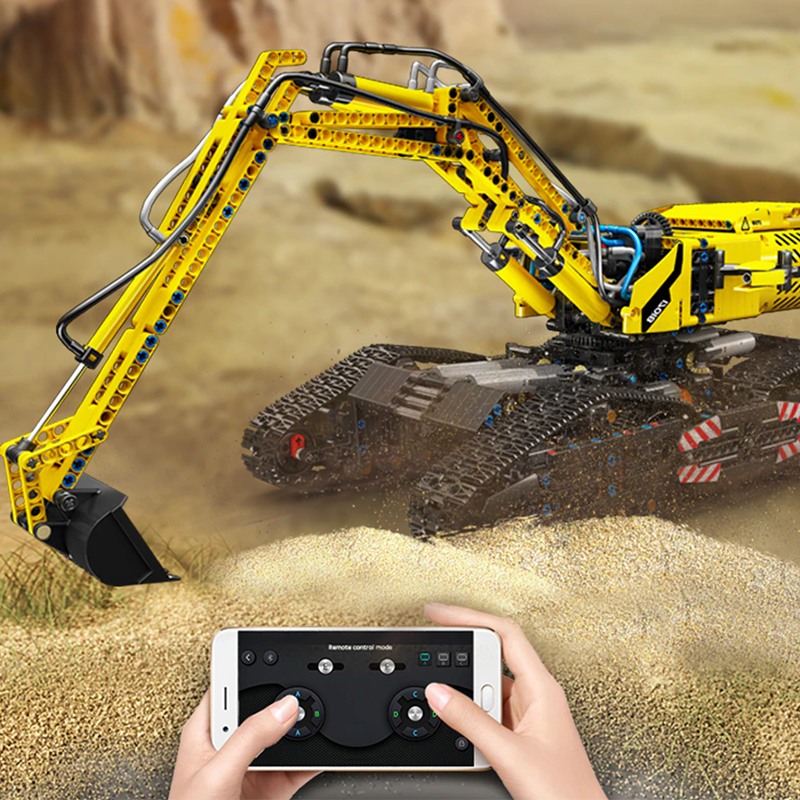 Remote Controlled Morphing Excavator 2236pcs