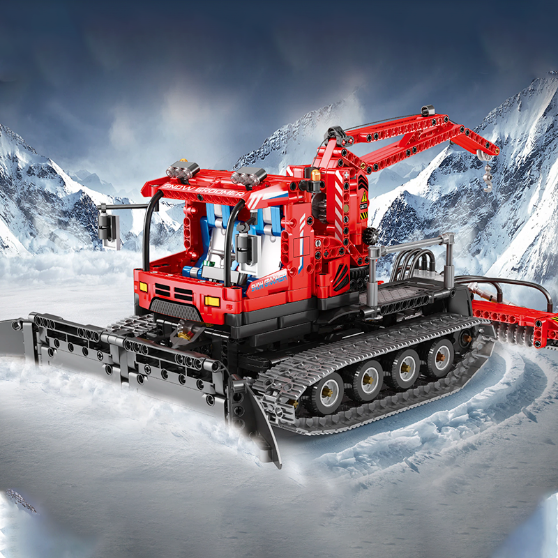 Remote Controlled Snow Groomer 1099pcs