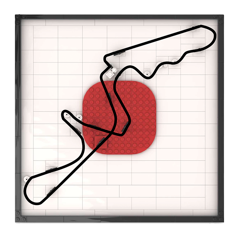 Suzuka Track Map 349pcs