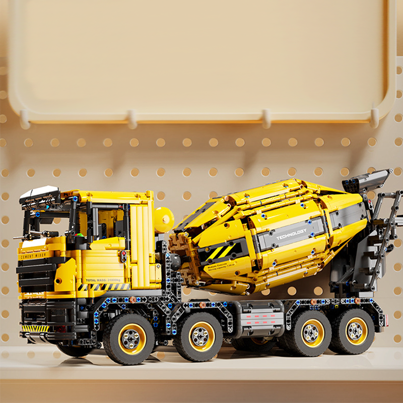 Remote Controlled Cement Mixer 3387pcs