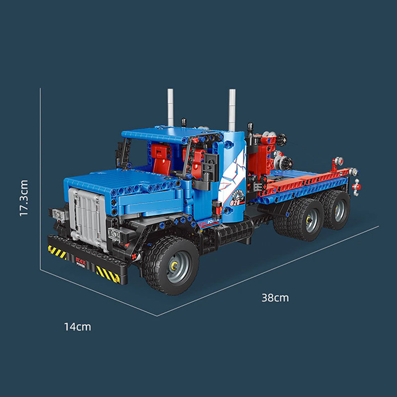 Remote Controlled Flatbed Tow Truck 1063pcs