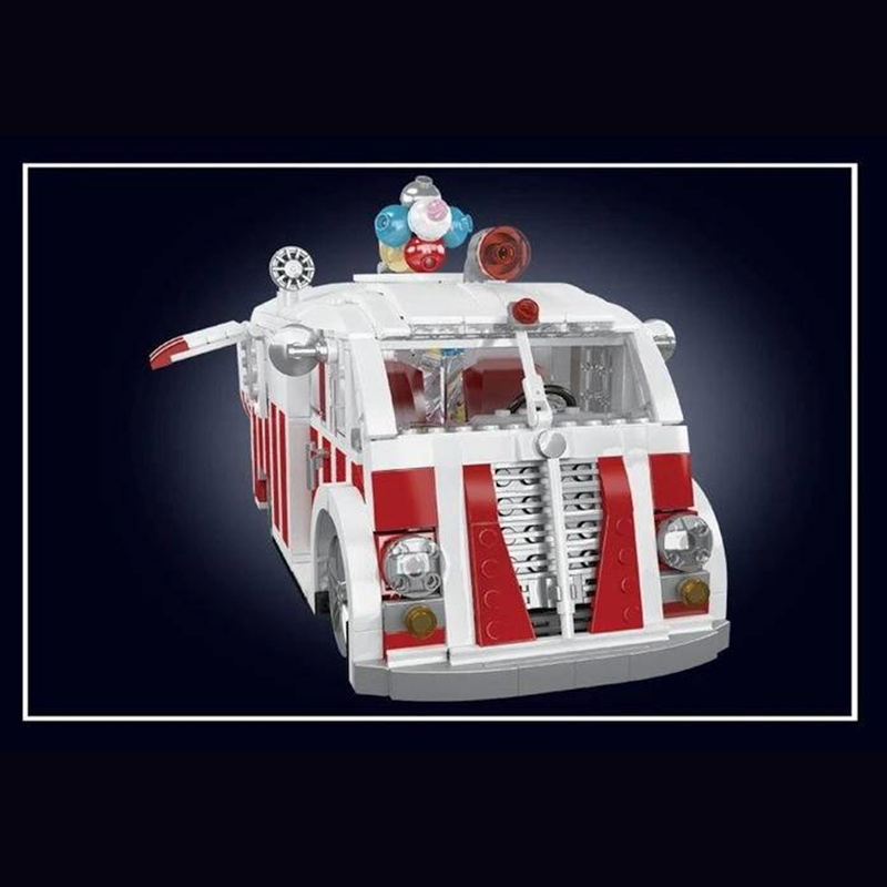 Tuned Ice Cream Truck 1077pcs