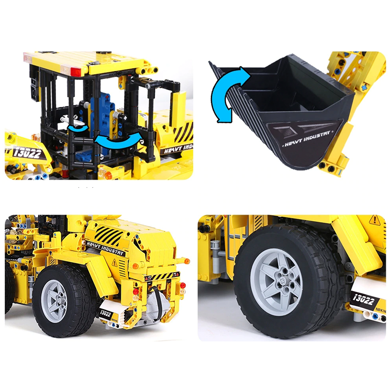 Remote Controlled Loader 1571pcs