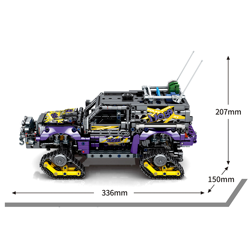 Remote Controlled Explorer 1507pcs