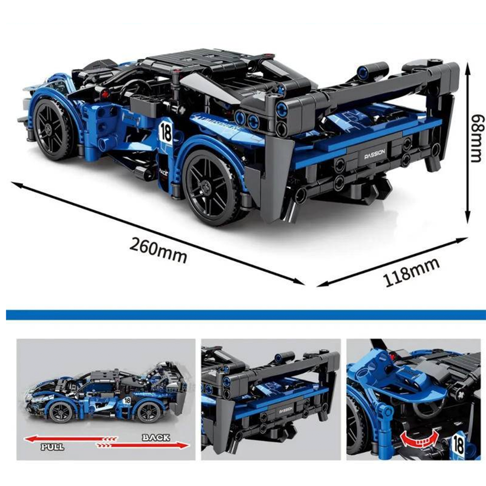 British Hypercar 490pcs