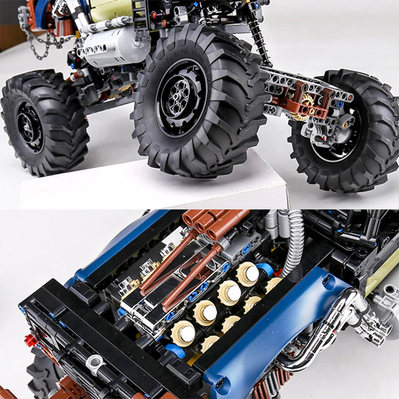 Remote Controlled Apocalypse Truck 1507pcs