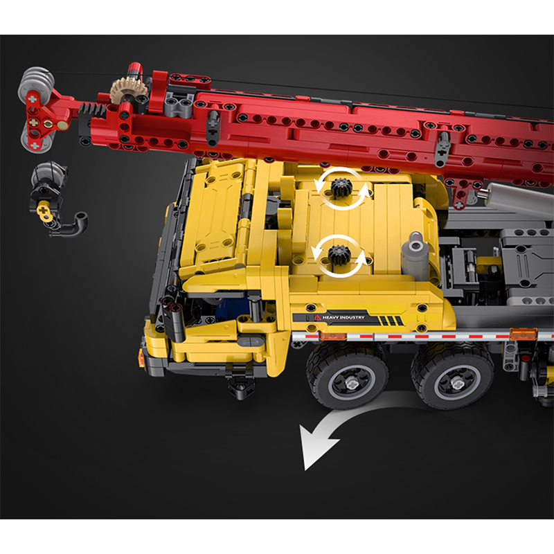 Remote Controlled Crane 1831pcs