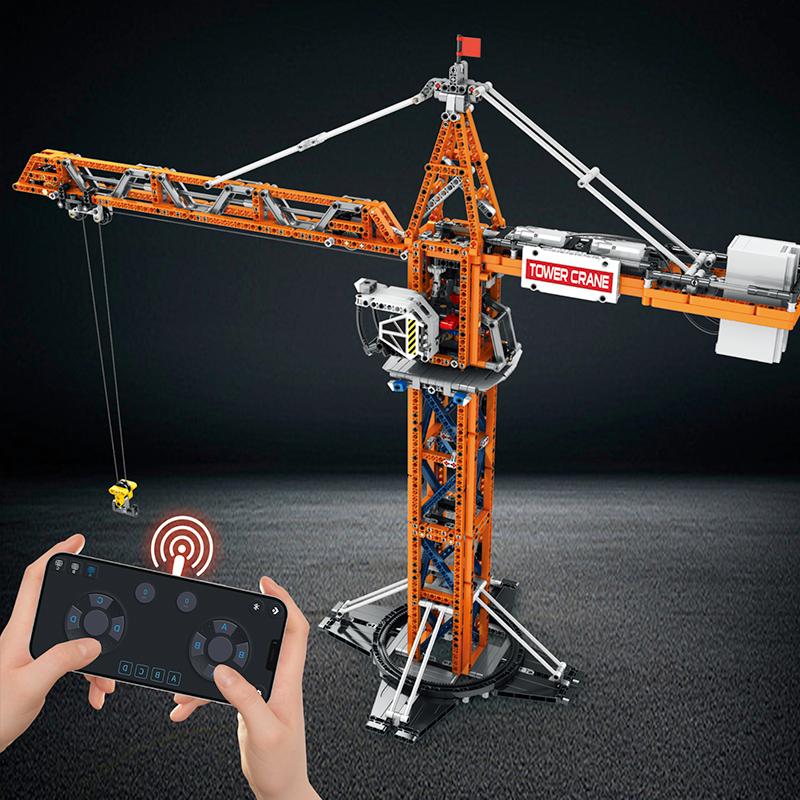 Remote Controlled Tower Crane 1287pcs