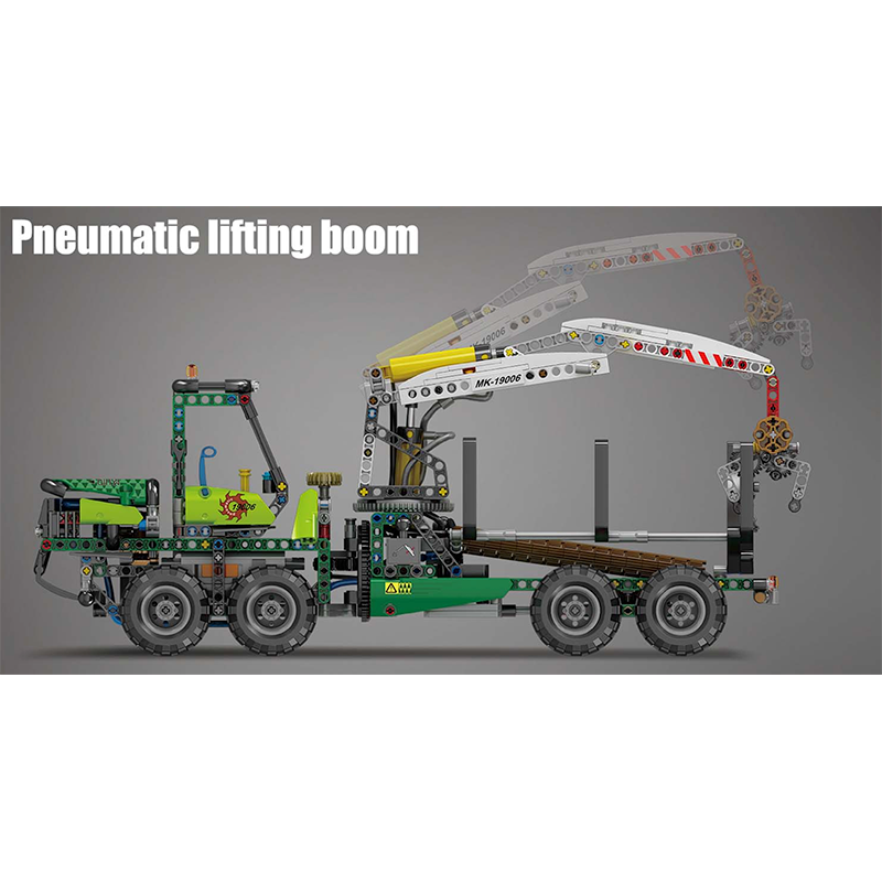 Pneumatic Logging Truck 937pcs