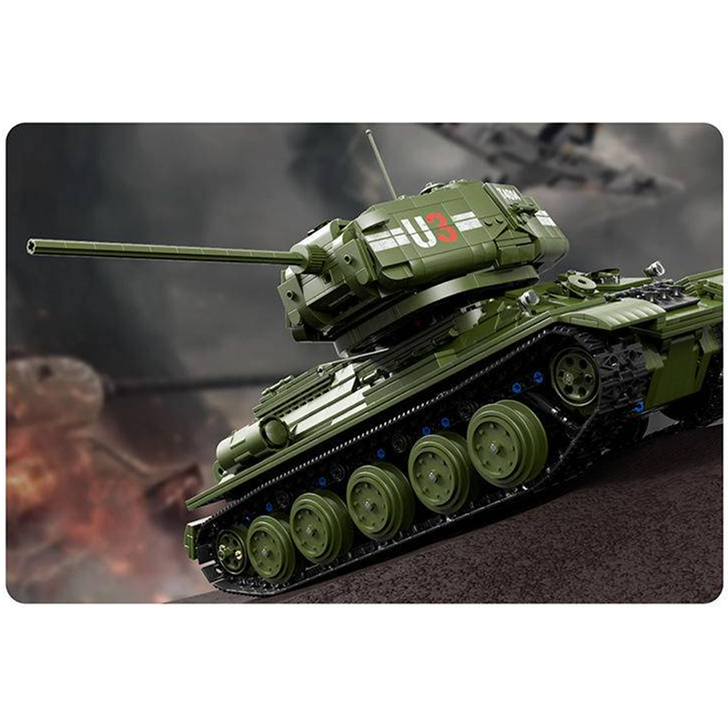 Remote Controlled T34 Tank 2051pcs