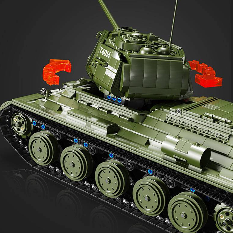 Remote Controlled T34 Tank 2051pcs