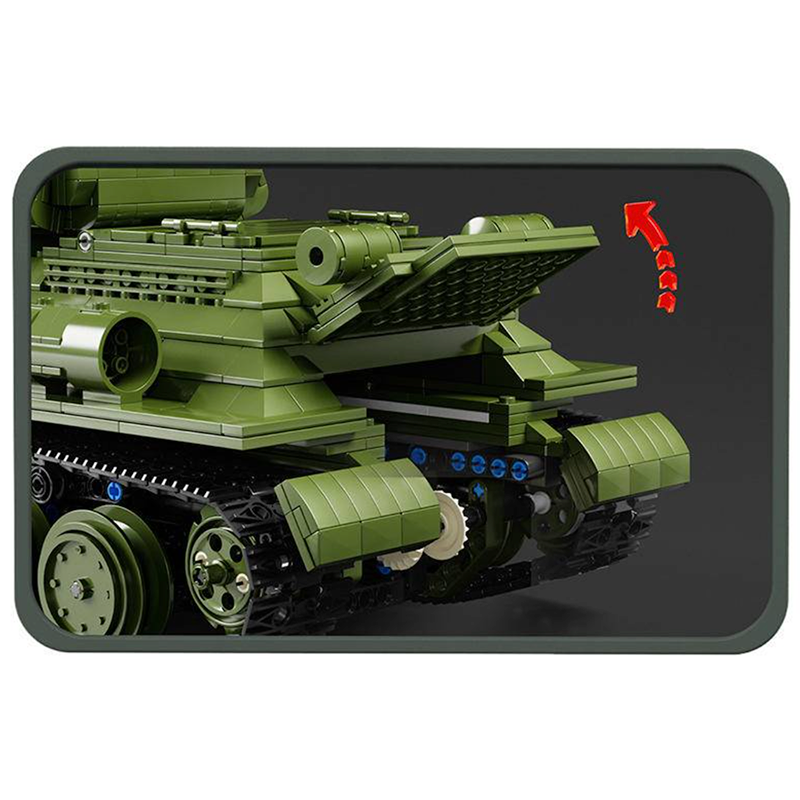 Remote Controlled T34 Tank 2051pcs