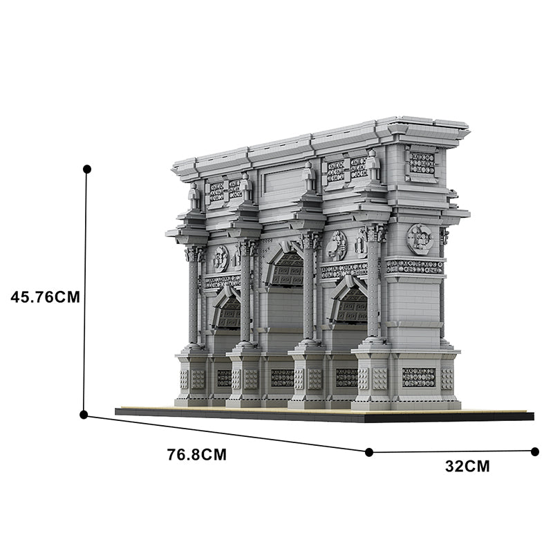 The Ultimate Arc de Triomphe du Carrousel 7627pcs