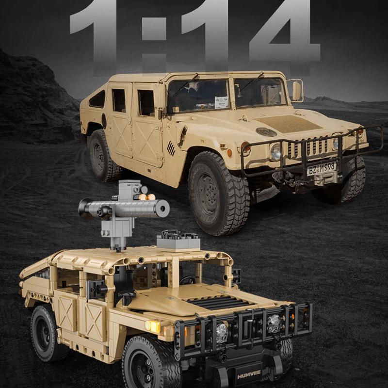 Remote Controlled Humvee 627pcs