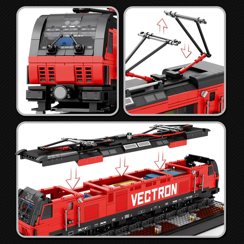 Vectron Electric Locomotive 1888pcs
