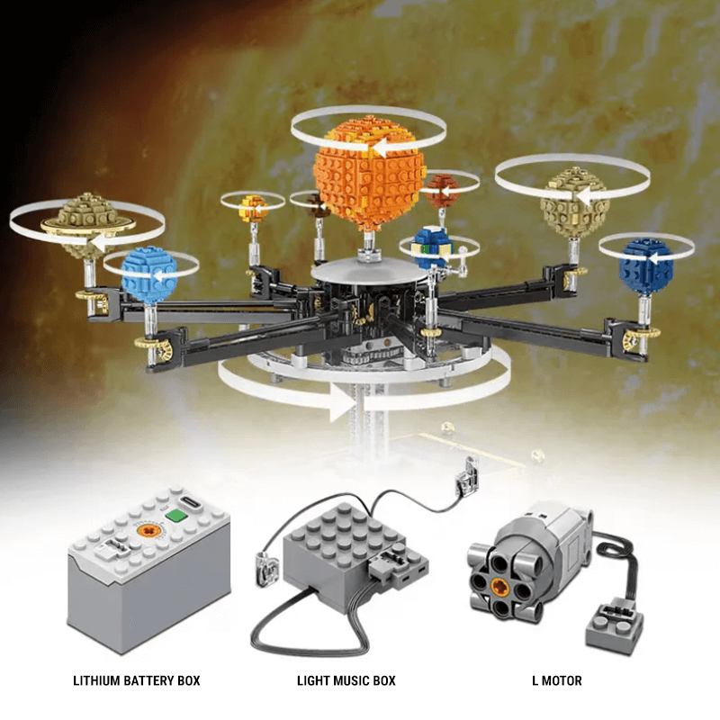 Motorised Solar System 1468pcs