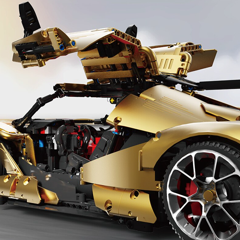 Satin Gold "Intense Emotion" Hypercar 3667pcs