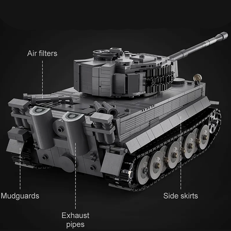 Remote Controlled Tank 925pcs